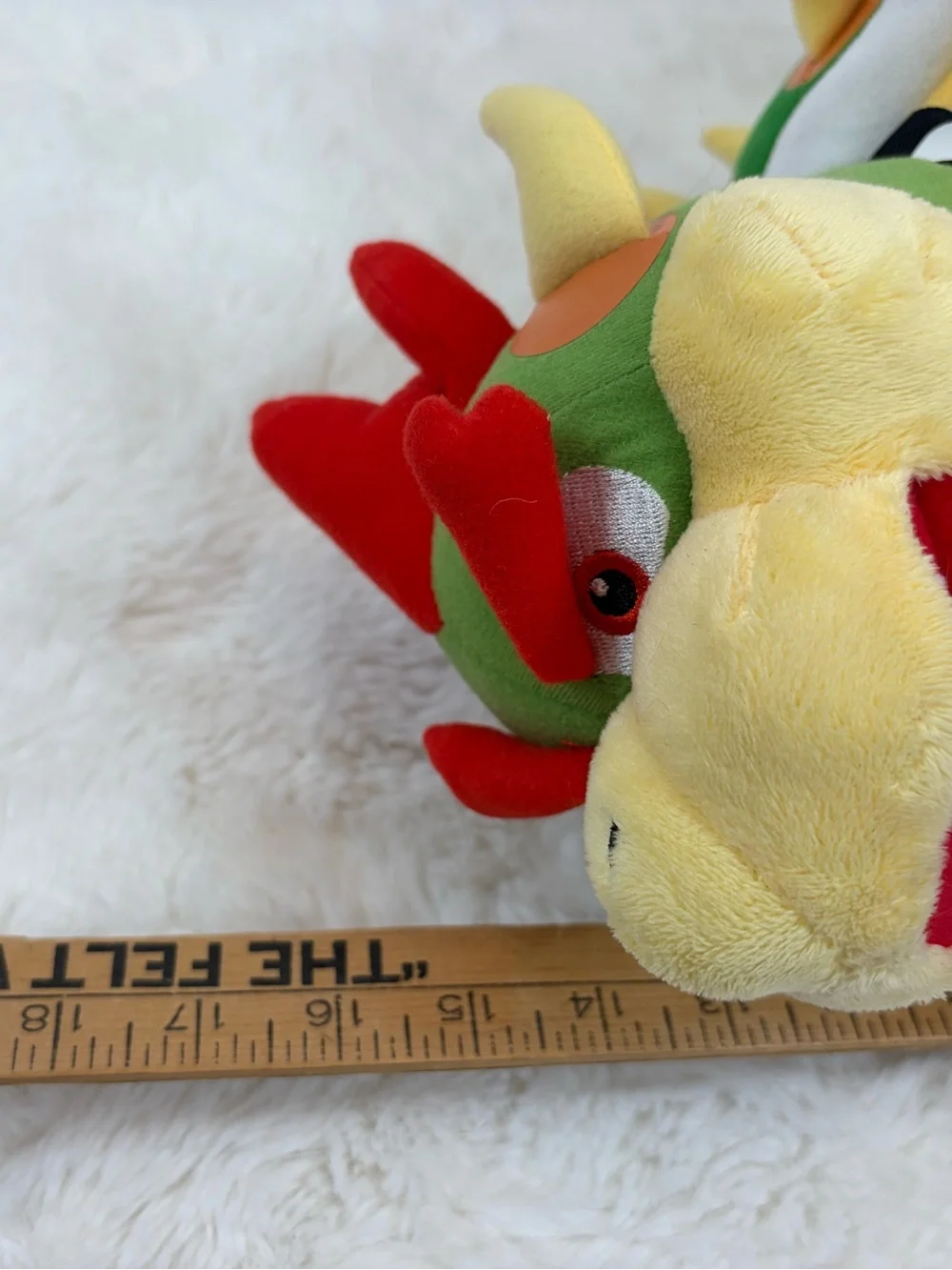 Build-A-Bear Super Mario Bowser King Koopa Nintendo Plush Stuffed Animal Toy 17”